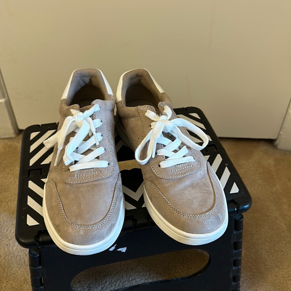 suede sneakers